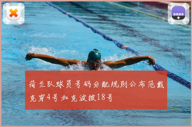 荷兰队球员号码分配规则公布范戴克穿4号加克波披18号